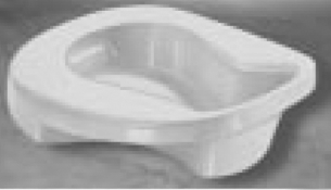 Bedpan With Wrap Around Handle - Reusable/Autoclavable 